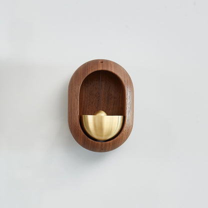 Wooden Magnetic Suction Door Bell Pendant