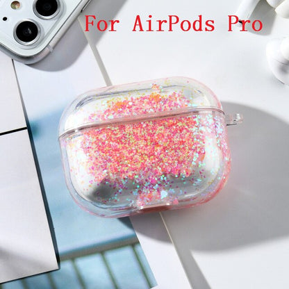 Compatible with Apple, Quicksand earphone shell