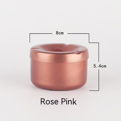 European Style With Lid Stainless Steel Ash Tray Creative