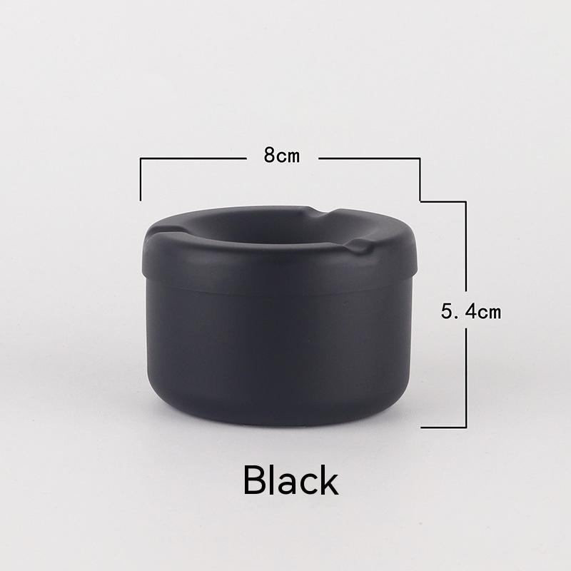 European Style With Lid Stainless Steel Ash Tray Creative