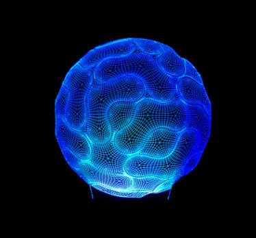 Colorful Touch Control LED Table Lamp with USB Battery on