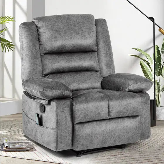 Grey Massage Lounger Sofa