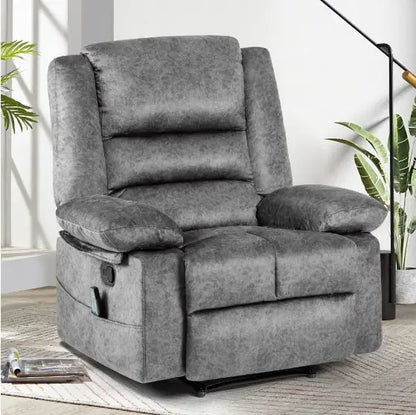 Grey Massage Lounger Sofa