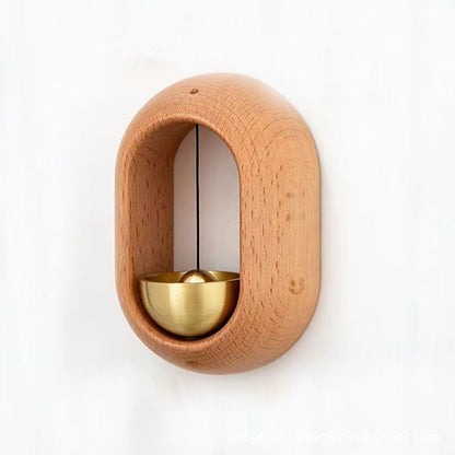 Black Walnut Suction Door Copper Bell
