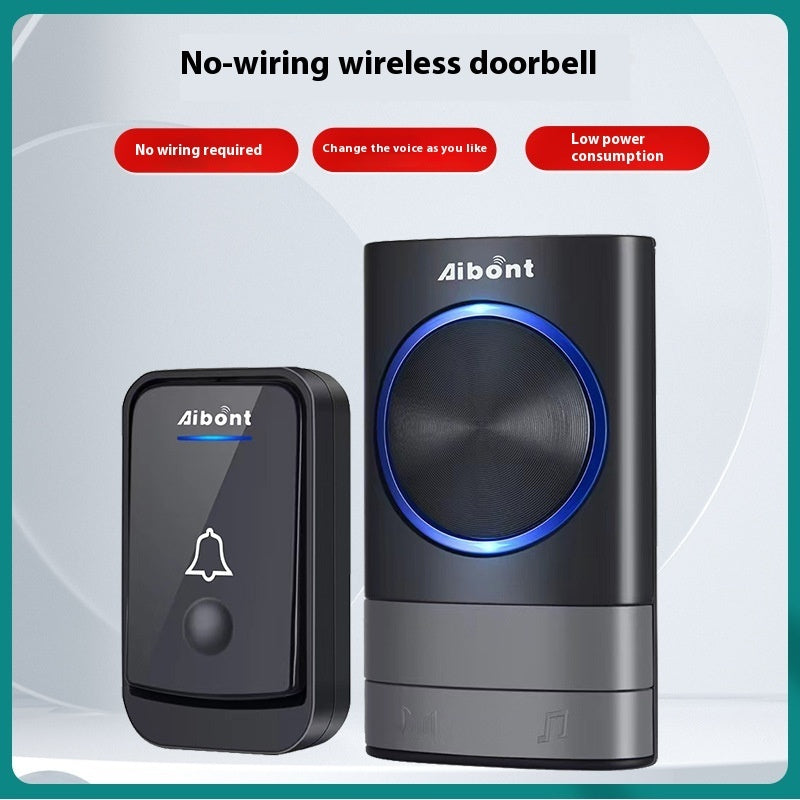 Wireless Doorbell AC Wireless Digital Music Door-bell