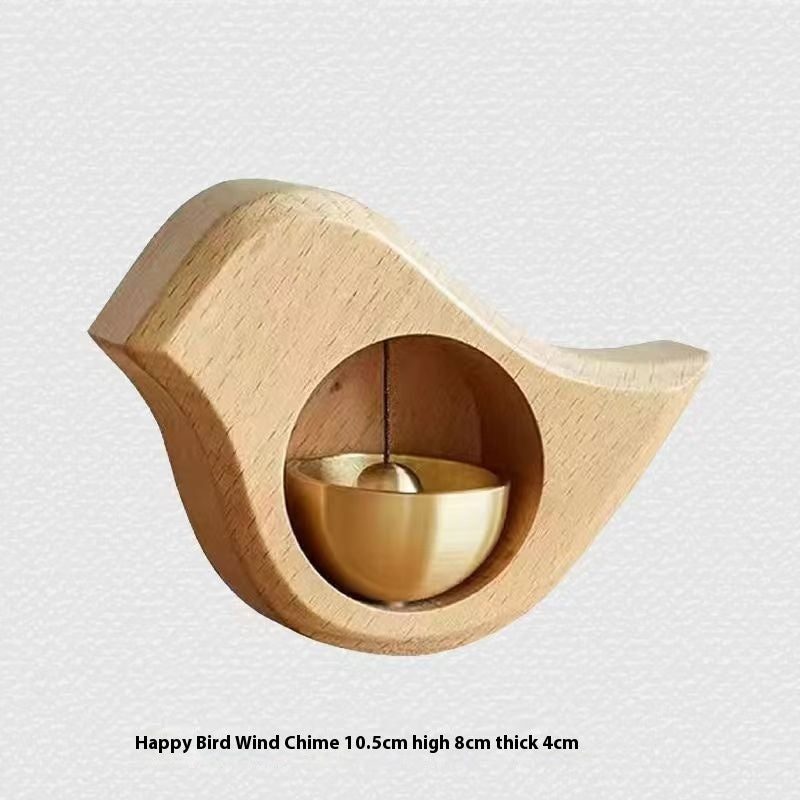 Black Walnut Suction Door Copper Bell