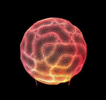 Colorful Touch Control LED Table Lamp with USB Battery on